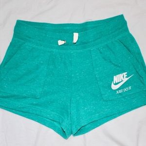 women's nike gym vintage drawstring shorts